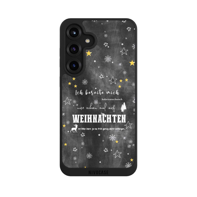 Galaxy S25 + NIVOpure Ich Bereite Mich auf Weihnachten vor