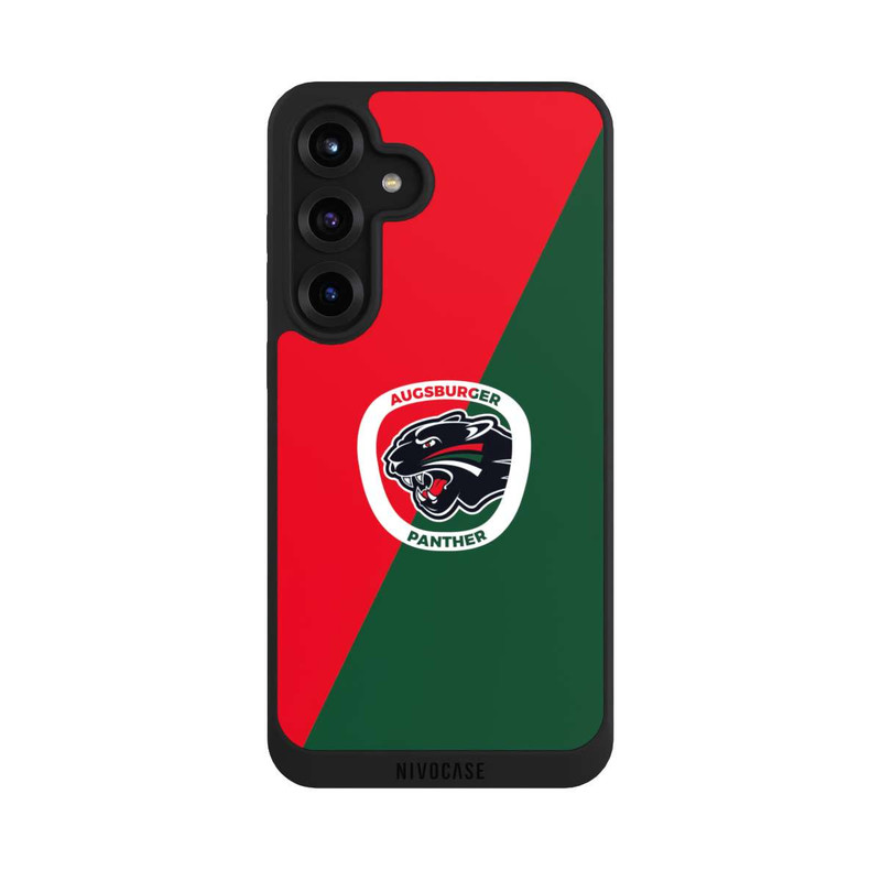 Galaxy S25 + NIVOpure Augsburger Panther Rouge Vert