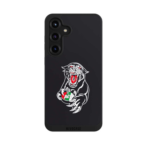 Samsung Galaxy S25+  NIVOpure Augsburger Panther Logo Schwarz