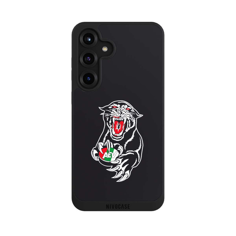 Galaxy S25 + NIVOpure Augsburger Panther Logo noir