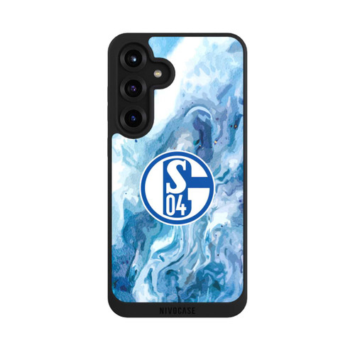 Samsung Galaxy S25+  NIVOpure Schalke 04 Flüssig Blau