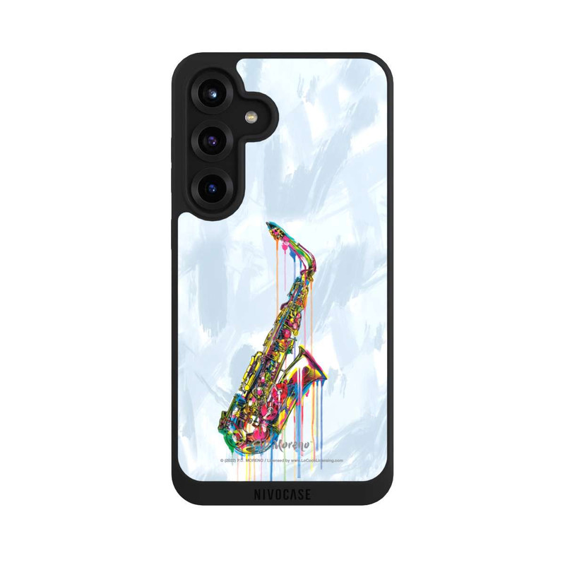Galaxy S25 + NIVOpure Saxophone Art By P.D. Moreno