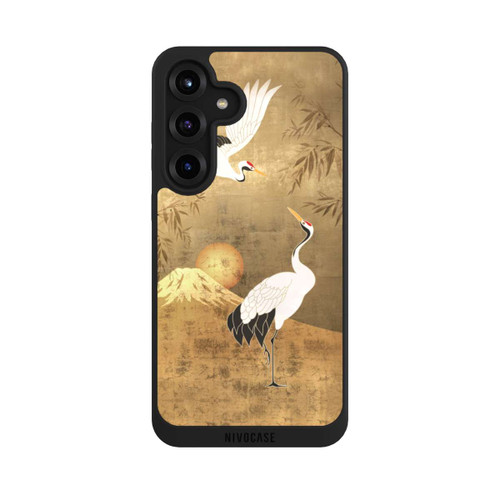 Samsung Galaxy S25+  NIVOpure Kraniche Gold Japan 1