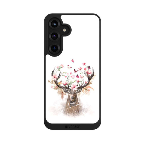 Samsung Galaxy S25+  NIVOpure Hirsch Blumen Geweih