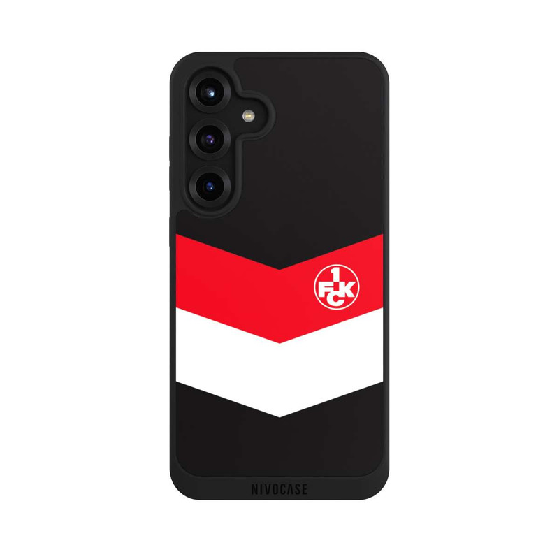 Galaxy S25 + NIVOpure 1.FCK Blockstreifen Design