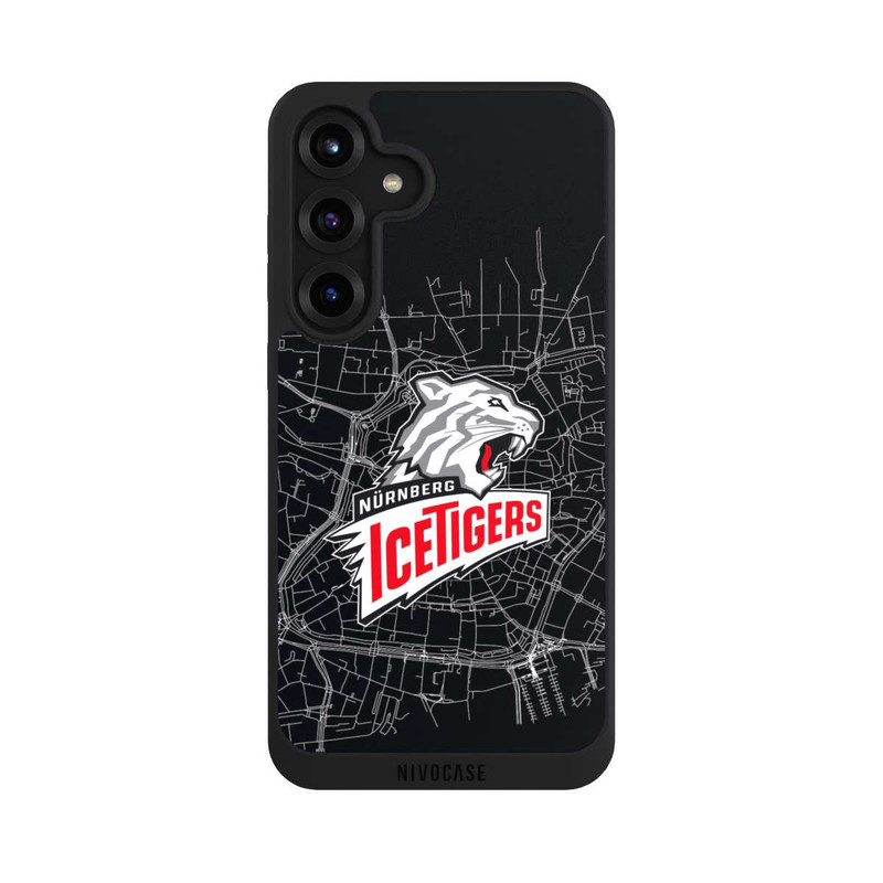 Galaxy S25 + NIVOpure Nürnberg Ice Tigers Logo Karte