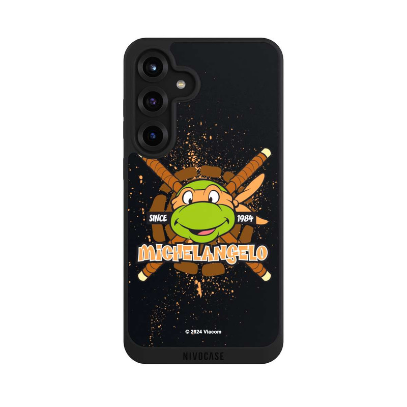 Galaxy S25 + NIVOpure TMNT Michelangelo