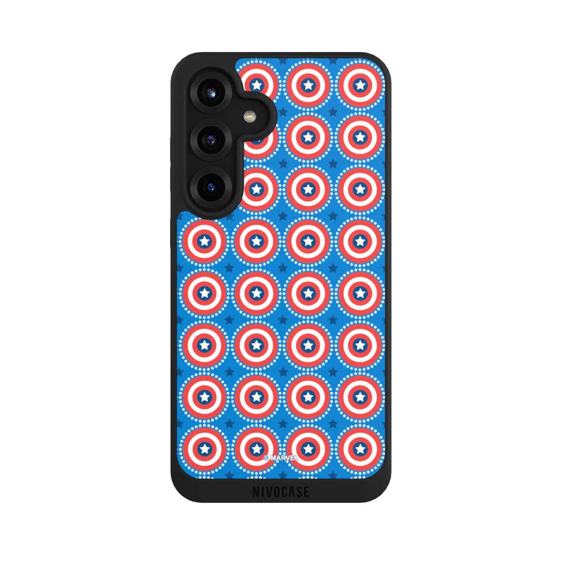 Galaxy S25 + NIVOpure Captain American Shield Pattern