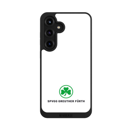 Samsung Galaxy S25+  NIVOpure SPVGG GREUTHER FÜRTH Logo weiß