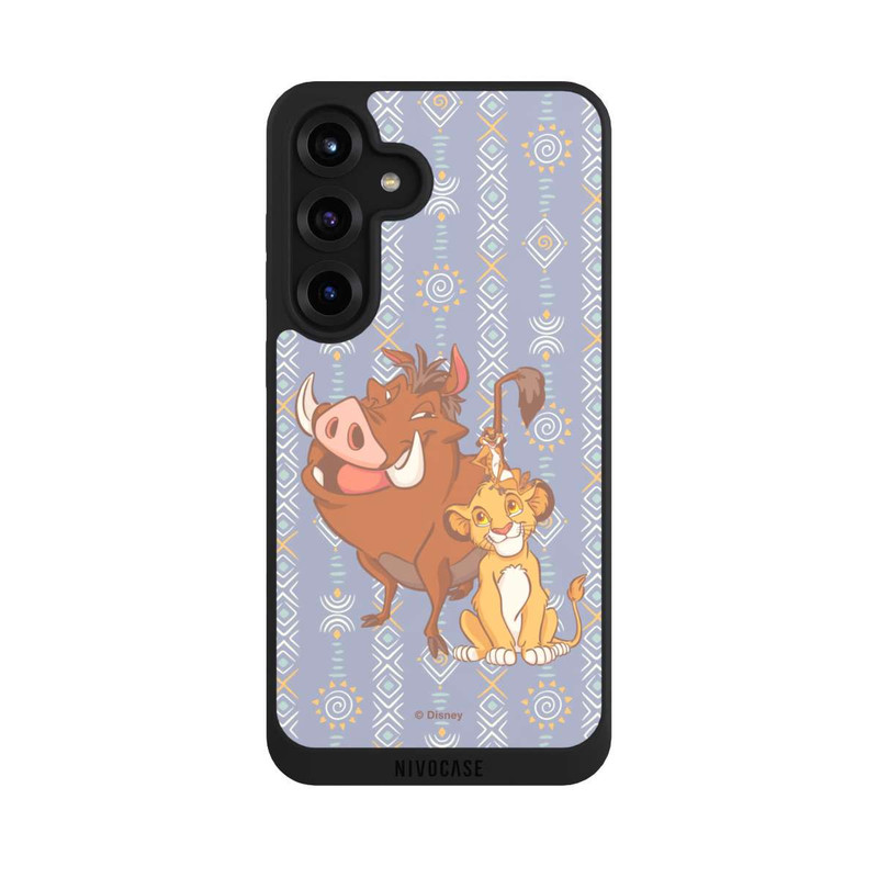 Galaxy S25 + NIVOpure Simba Timon and Pumbaa