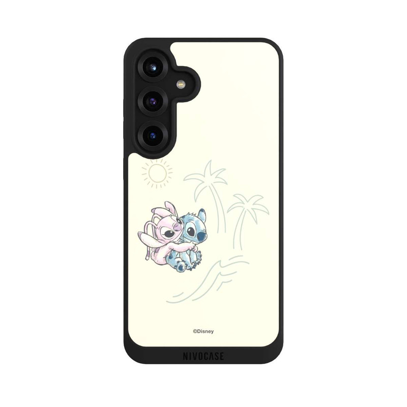 Galaxy S25 + NIVOpure Stitch And Angel Beach Cuddles
