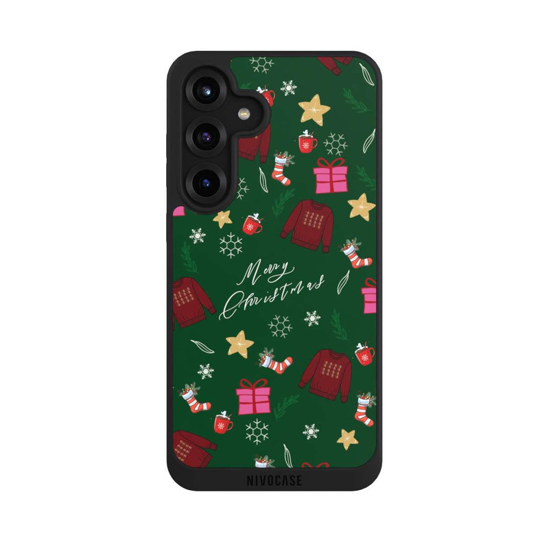 Galaxy S25 + NIVOpure Modèle de Noël Traditionnel