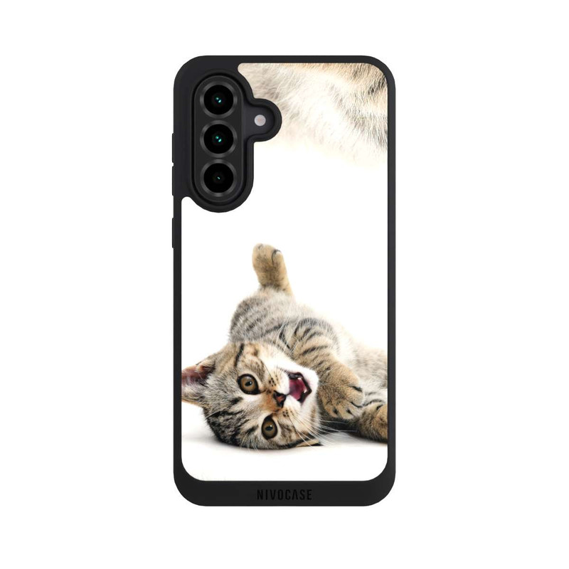 Galaxy A36 5G NIVOpure Cat Rolling around