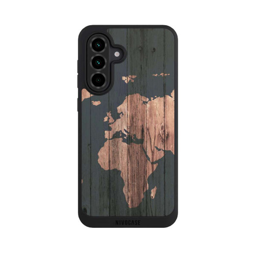 Samsung Galaxy A36 5G NIVOpure Wooden World Map