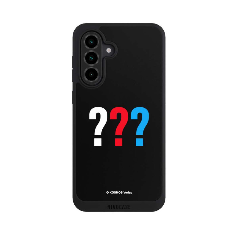 Galaxy A36 5G NIVOpure Drei Fragezeichen Logo