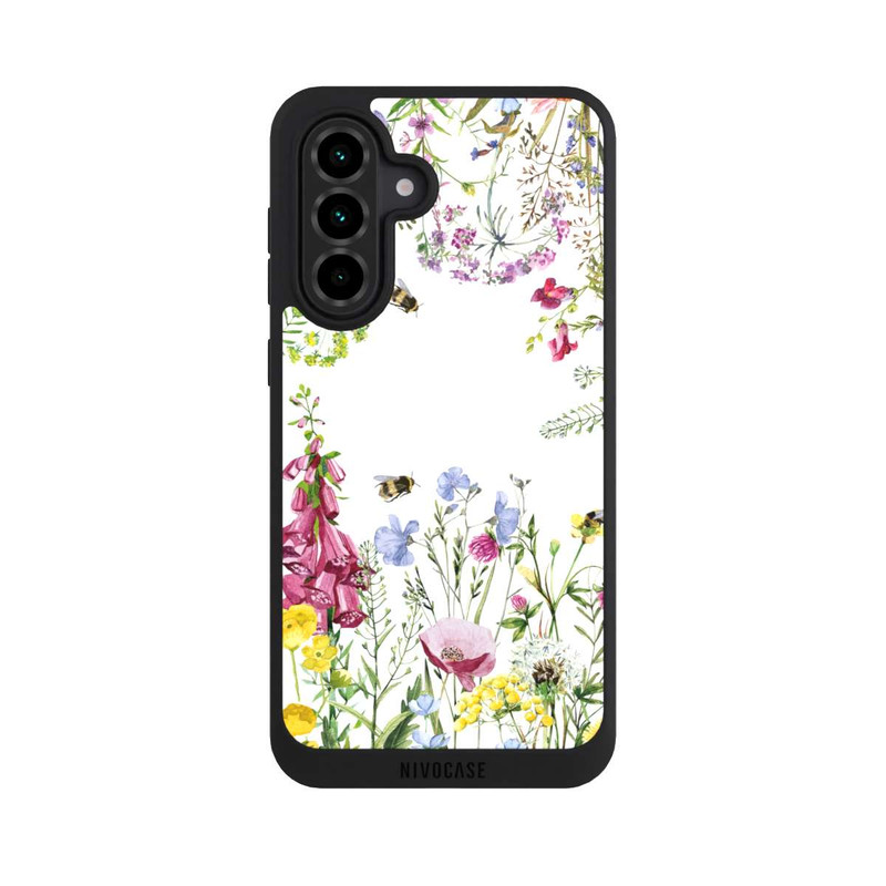 Galaxy A36 5G NIVOpure Sommerwiese Wildblumen Rahmen
