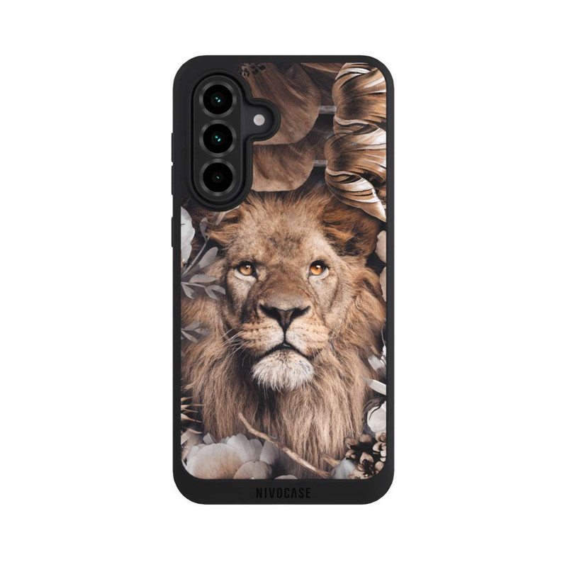 Galaxy A36 5G NIVOpure Lion Flower Frame beige