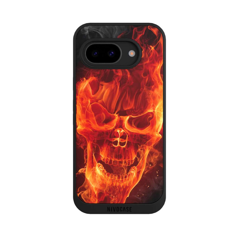 Pixel 9a NIVOpure Crâne en Feu