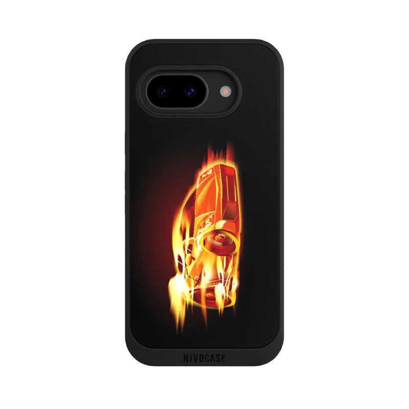Pixel 9a NIVOpure Burning Car