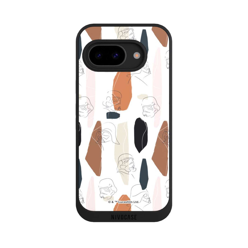 Pixel 9 a NIVOpure Dunkle Seite Line Art