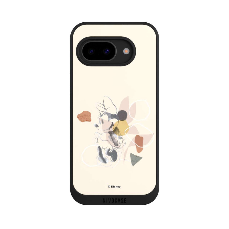 Pixel 9 a NIVOpure Minnie formes abstraites