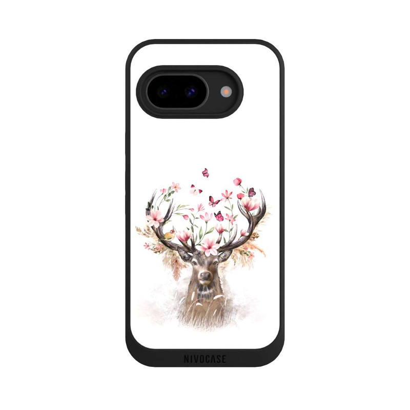 Pixel 9a NIVOpure Cerf & Fleurs