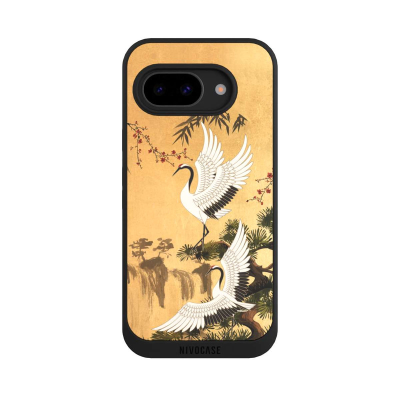 Pixel 9a NIVOpure Kraniche Gold Japan 2