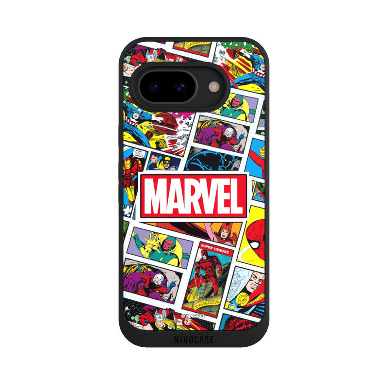 Pixel 9a NIVOpure Marvel Comic Pattern