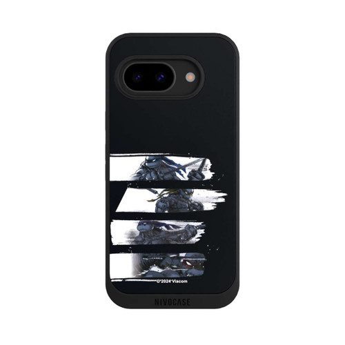 Google Pixel 9a NIVOpure TMNT Black and White Scratch
