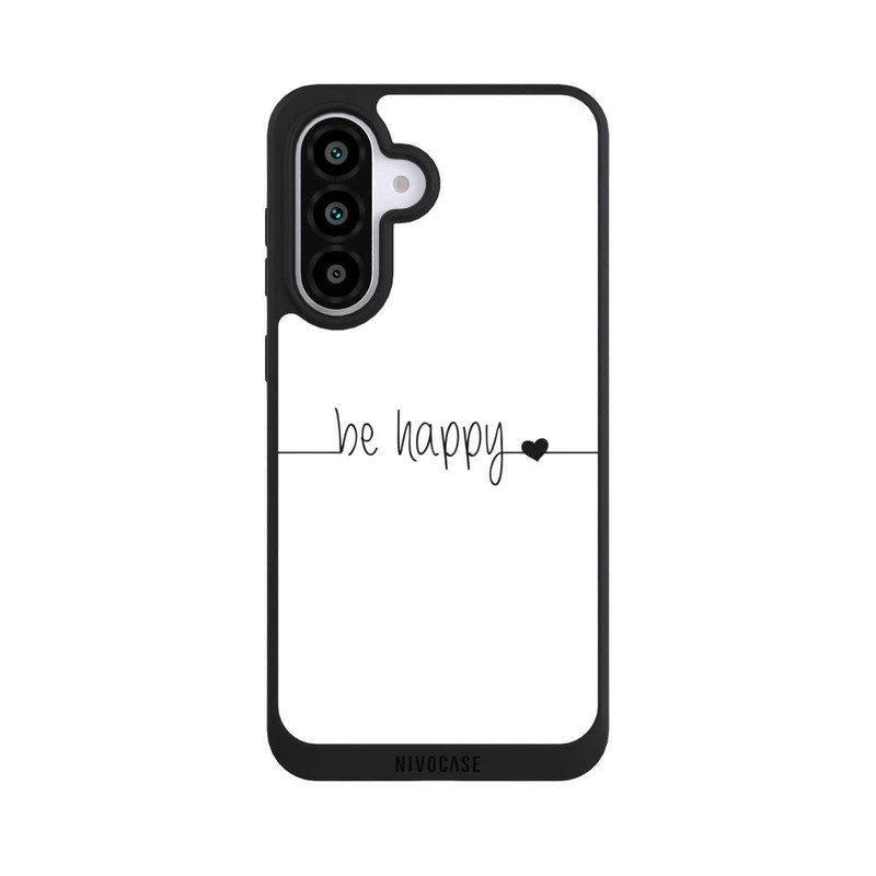 Galaxy A56 5G NIVOpure Be Happy Weisser Hintergrund