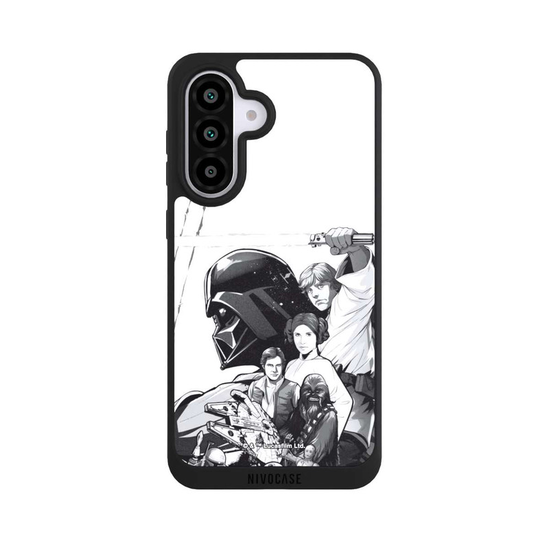 Galaxy A56 5G NIVOpure Star Wars Characters - Black and White