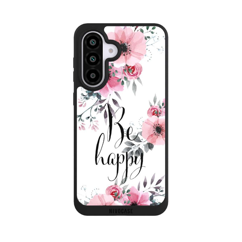 Galaxy A56 5G NIVOpure Be Happy Blumen