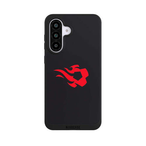 Samsung Galaxy A56 5G NIVOpure Belgique Red Flames Noir