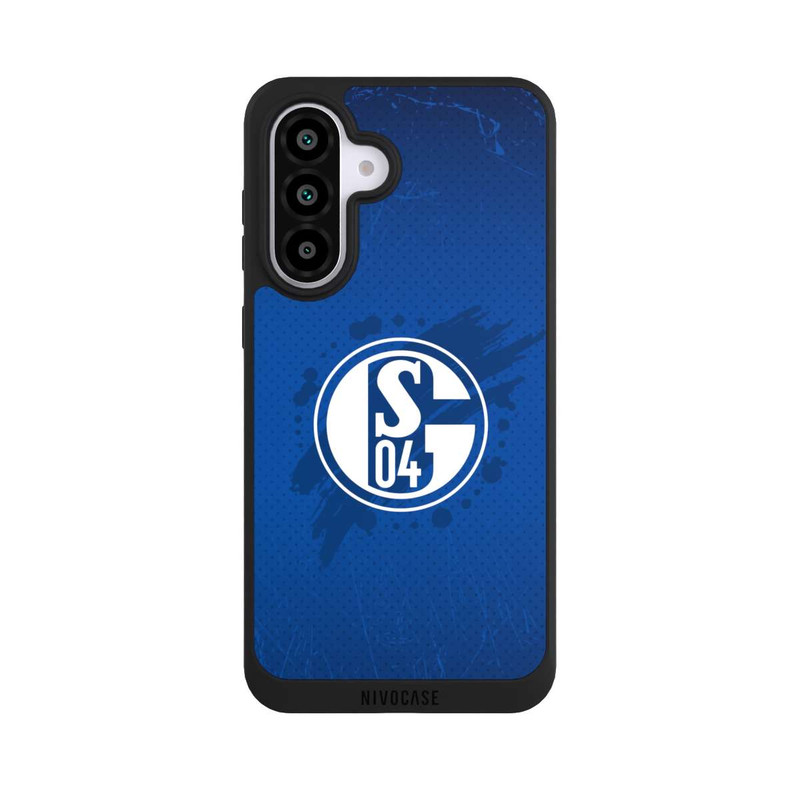 Galaxy A56 5G NIVOpure Schalke 04 Farbe Fleck Blau