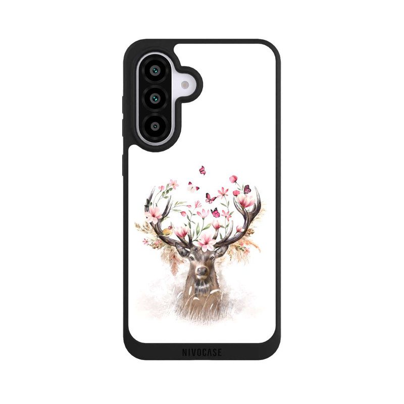 Galaxy A56 5G NIVOpure Hirsch Blumen Geweih