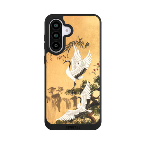 Samsung Galaxy A56 5G NIVOpure Cranes Gold Japan 2