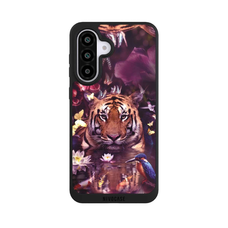 Galaxy A56 5G NIVOpure Tiger Blumenrahmen