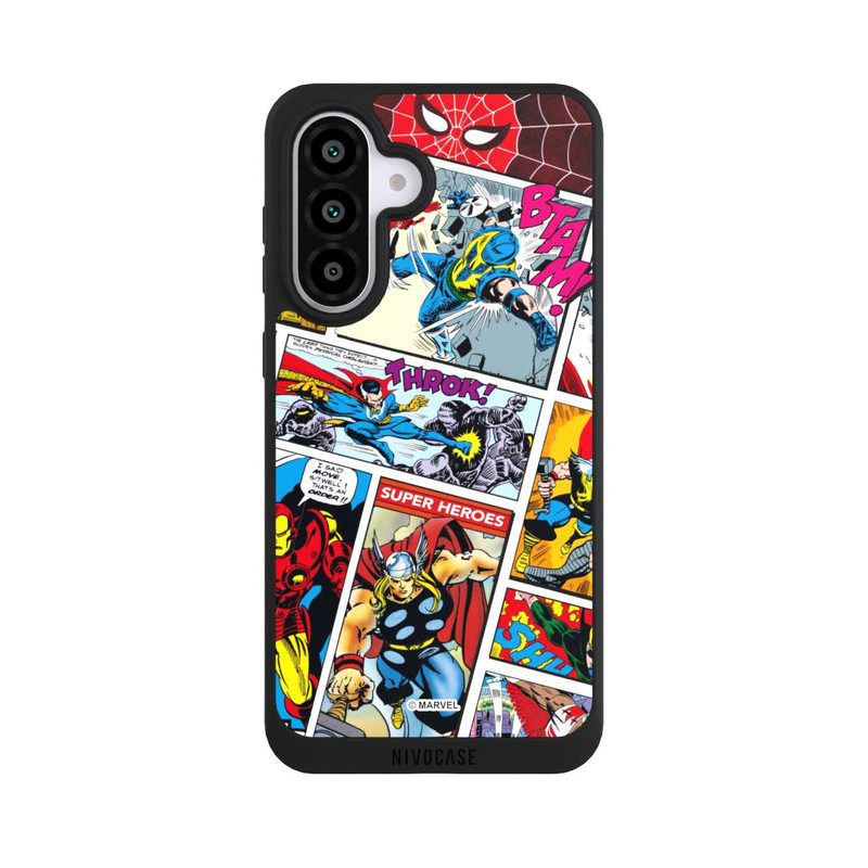 Galaxy A56 5G NIVOpure Marvel Retro Comic Blue