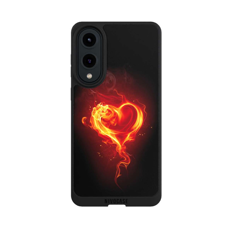 Galaxy S25 Edge NIVOpure Coeur de Flammes