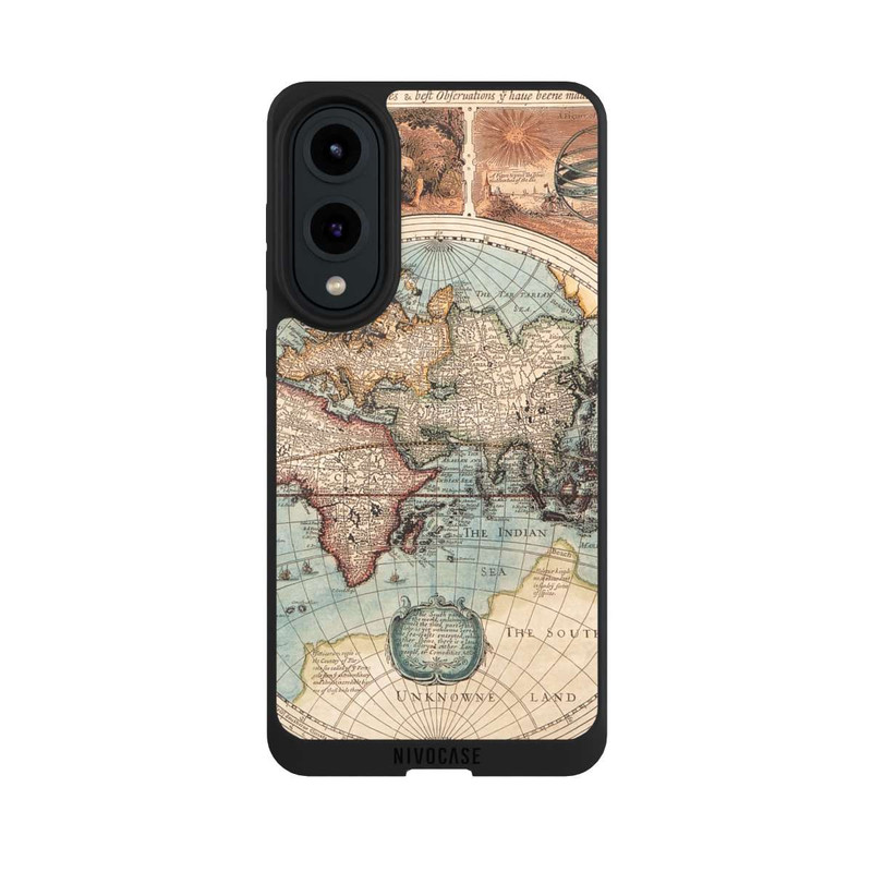 Galaxy S25 Edge NIVOpure Vintage Worldmap