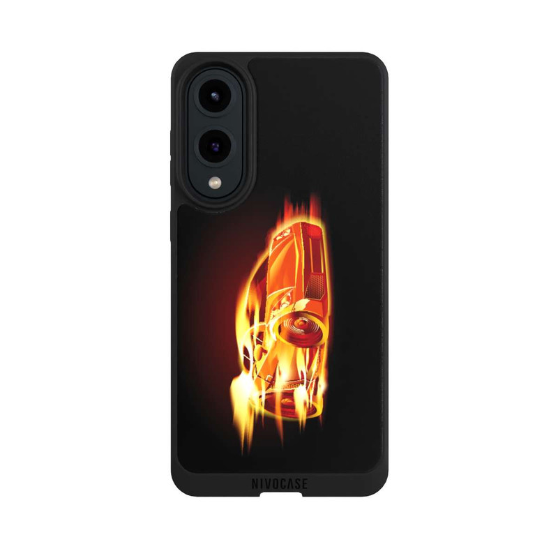 Galaxy S25 Edge NIVOpure Burning Car