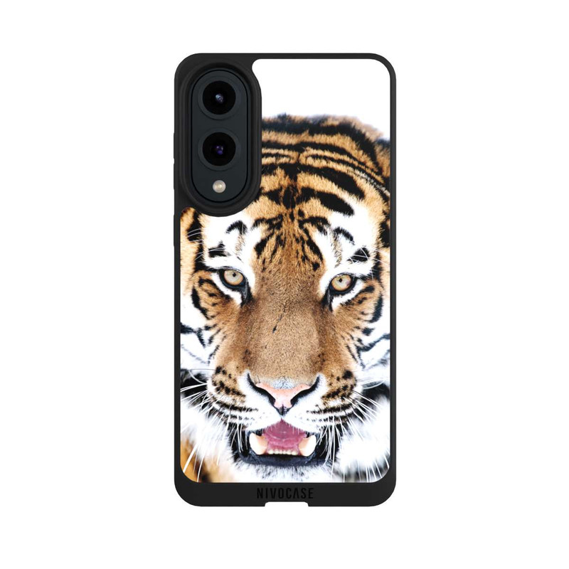 Galaxy S25 Edge NIVOpure Tigre gros plan