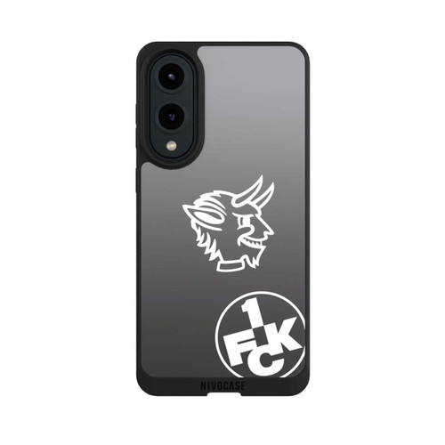 Samsung Galaxy S25 Edge NIVOpure Teufelskopf FCK auf Schwarz