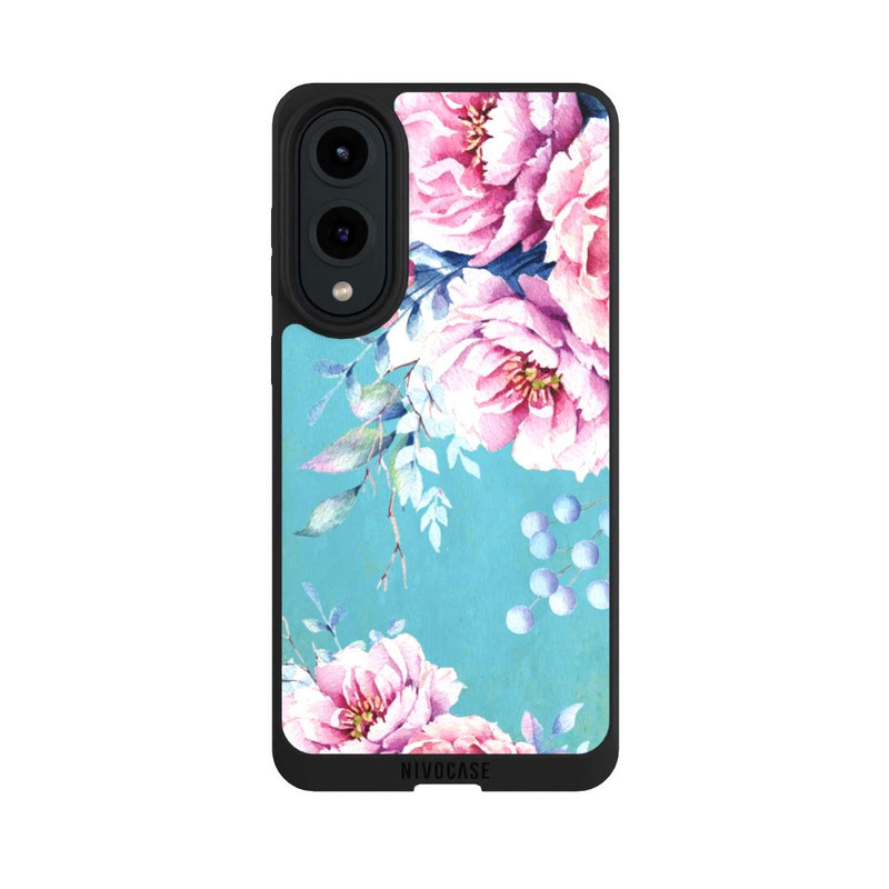 Galaxy S25 Edge NIVOpure Fleur aquarelle 2