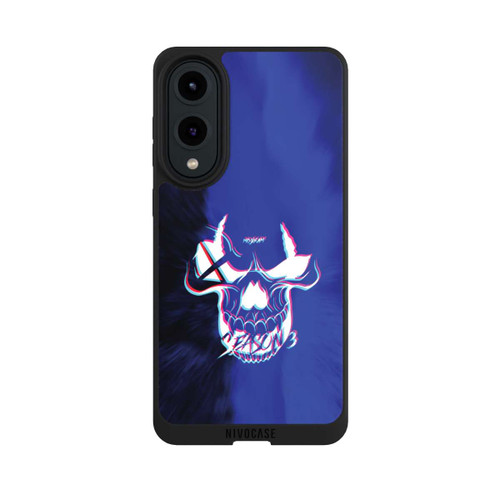 Samsung Galaxy S25 Edge NIVOpure Blauer Totenkopf
