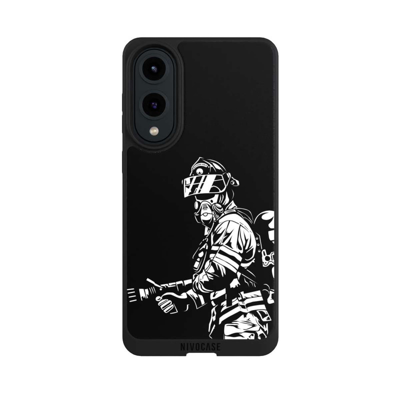 Galaxy S25 Edge NIVOpure Courageux pompier
