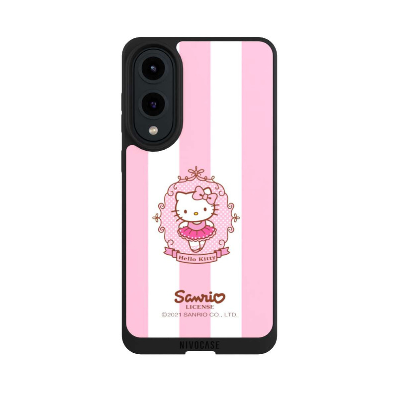 Galaxy S25 Edge NIVOpure Ballerine Hello Kitty à rayures