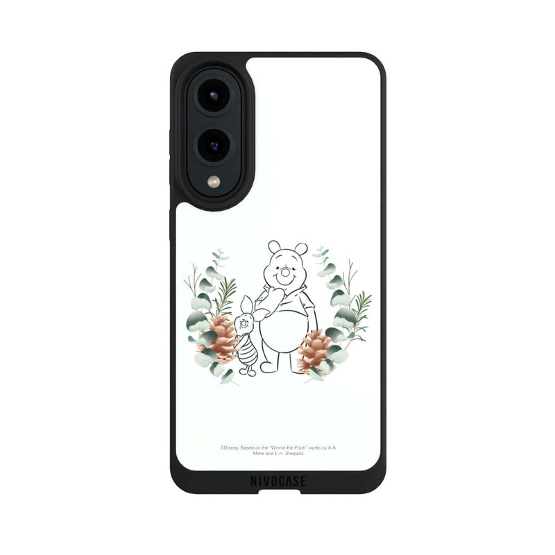 Galaxy S25 Edge NIVOpure Grüne Liebe Puuh und Ferkel