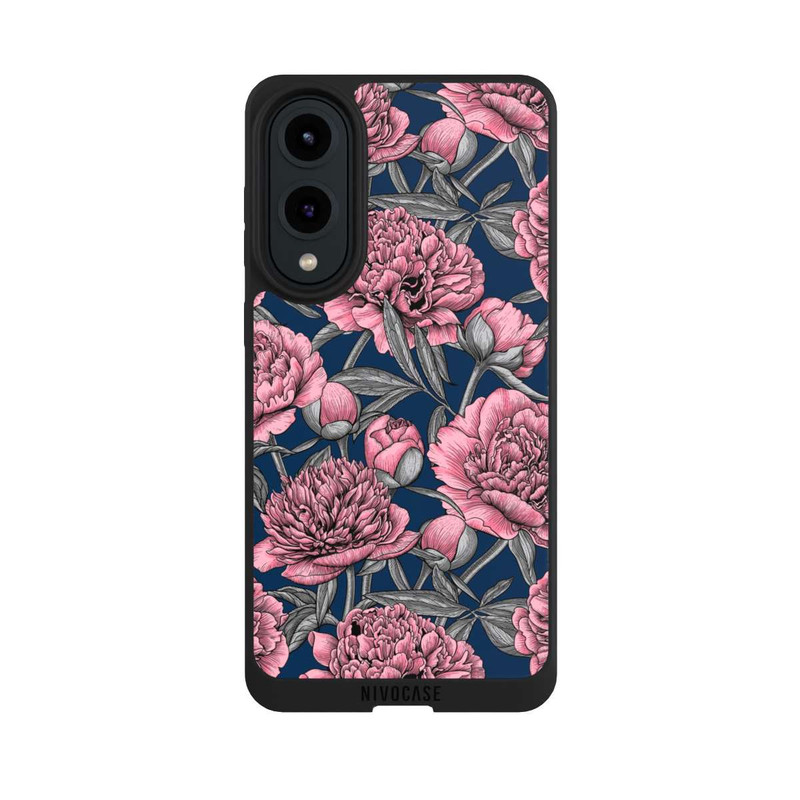 Galaxy S25 Edge NIVOpure Jardin de pivoines de nuit 4