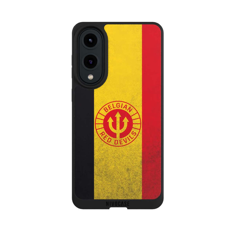 Galaxy S25 Edge NIVOpure Diables Rouges Belges Drapeau